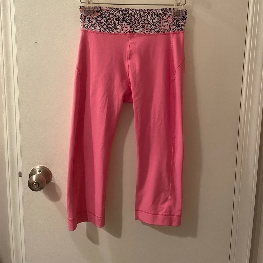 Lilly Pulitzer Pink Leggings Small - Picture 4 of 5